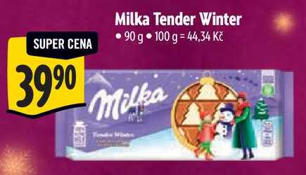 Milka Tender Winter, 90 g
