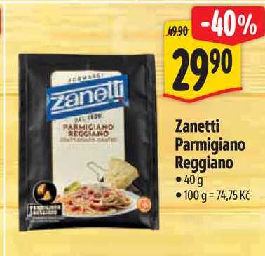 Zanetti Parmigiano Reggiano, 40 g