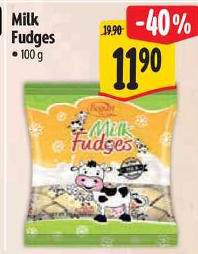 Milk Fudges, 100 g