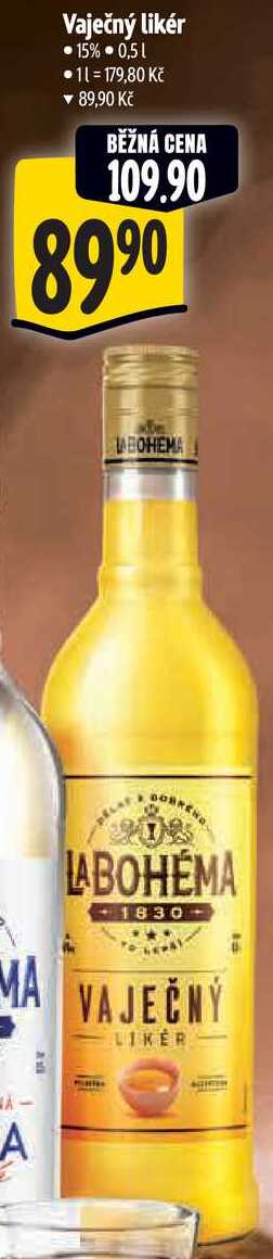 Vaječný likér, 0,5 l