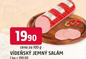 VÍDEŇSKÝ JEMNÝ SALÁM 100 g