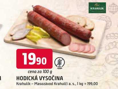HODICKÁ VYSOČINA 100g