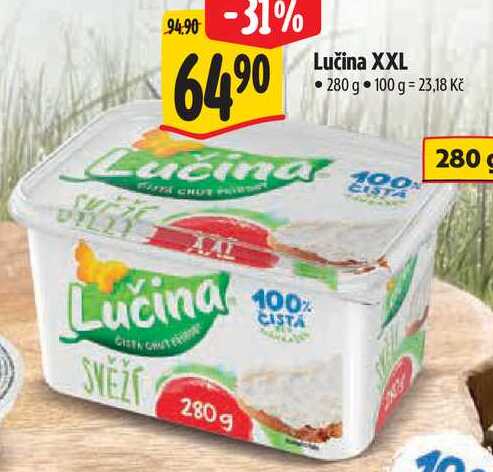 Lučina XXL, 280 g