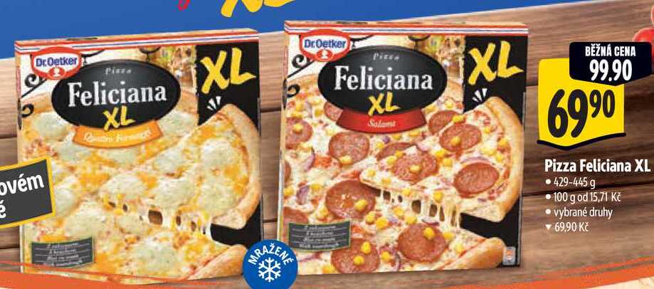 Pizza Feliciana XL, 429-445 g 
