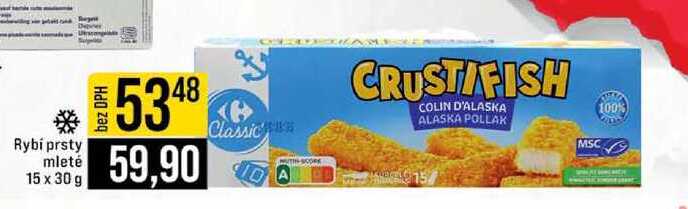 Rybí prsty mleté 15 x 30 g 
