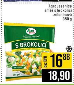 Agro Jesenice směs s brokolicí zeleninová 350 g 