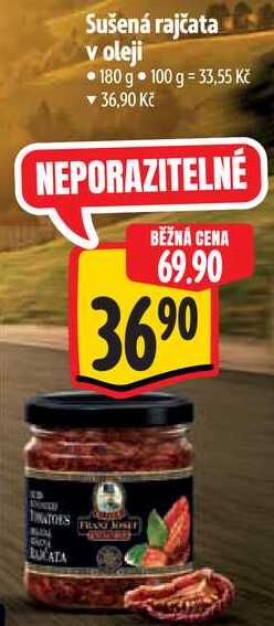 Sušená rajčata v oleji, 180 g 