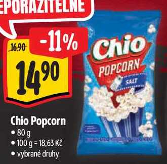 Chio Popcorn, 80 g 
