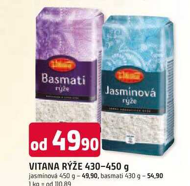 VITANA RÝŽE 430-450 g 