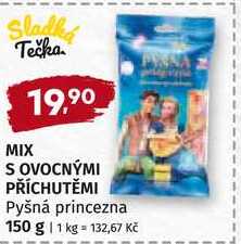 Sladká Tečka MIX S OVOCNÝMI PŘÍCHUTĚMI Pyšná princezna 150 g