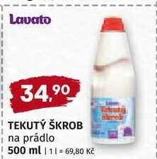 Lavato TEKUTÝ ŠKROB na prádlo 500 ml