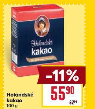 Holandské kakao 100g
