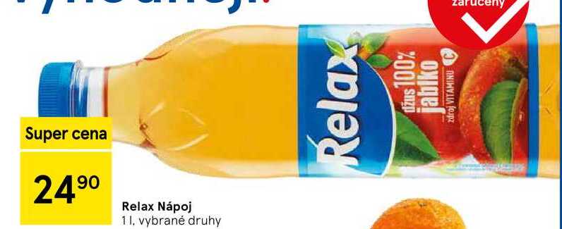 Relax Nápoj, 1 l, vybrané druhy 