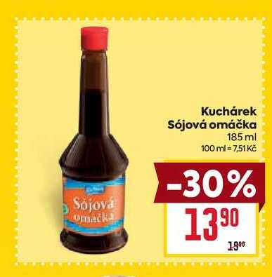 Kuchárek Sójová omáčka 185 mil 