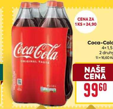 Coca-Cola 4x1,5l