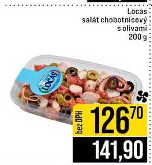 Locas salát chobotnicový s olivami 200 g 