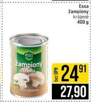 Essa žampiony krájené 400 g 
