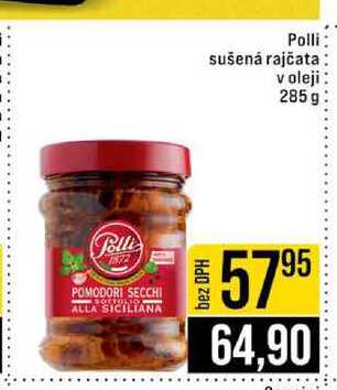 Polli sušená rajčata v oleji 285 g 