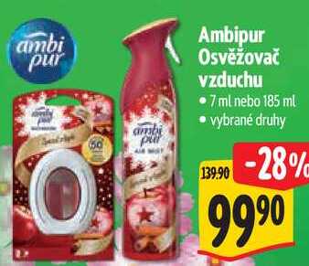 Ambipur Osvěžovač vzduchu, 7 ml nebo 185 ml 