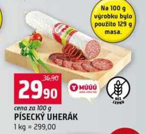 Písecký uherák 100 g