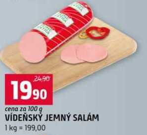 Vídeňský jemný salám 100g
