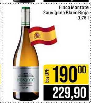 Finca Montote Sauvignon Blanc Rioja 0,75 l
