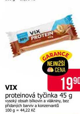 VIX proteinová tyčinka 45 g