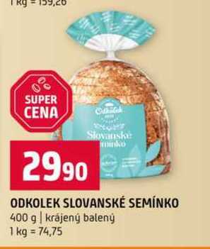 Odkolek slovanské semínko 400g