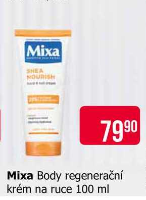 Mixa Body regenerační krém na ruce 100 ml 