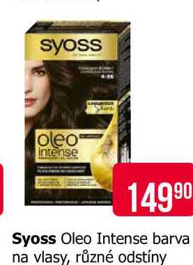 Syoss Oleo Intense barva na vlasy 