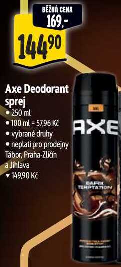 Axe Deodorant sprej, 250 ml 