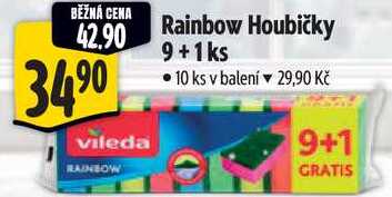 Rainbow Houbičky 9+1 ks