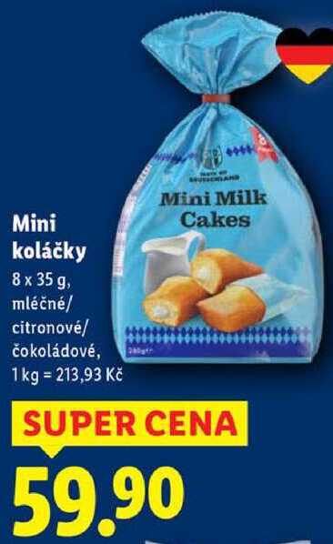 Mini koláčky, 8x 35 g