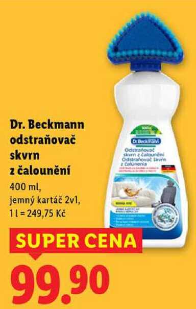 Dr. Beckmann odstraňovač skvrn z čalounění, 400 ml