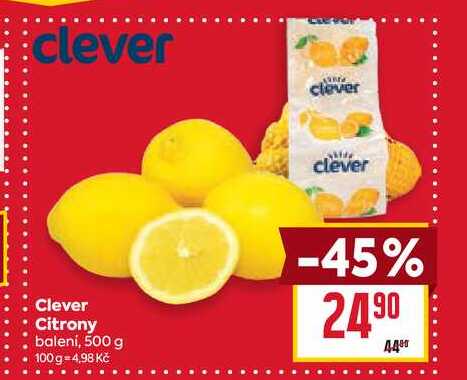 Clever Citrony balení, 500 g 
