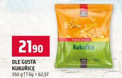Dle gusta kukuřice 350g