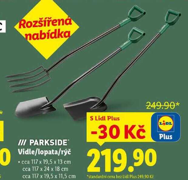Vidle/lopata/rýč