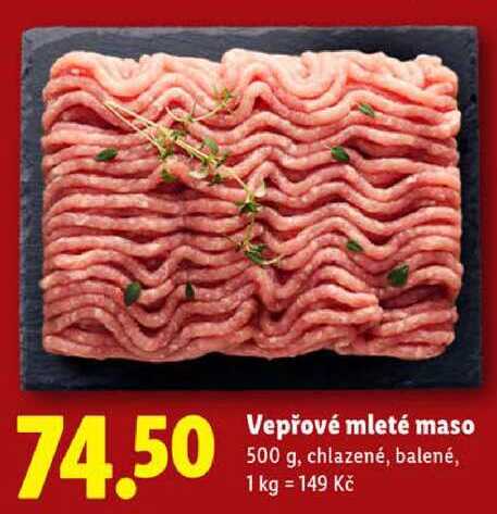 Vepřové mleté maso, 500 g
