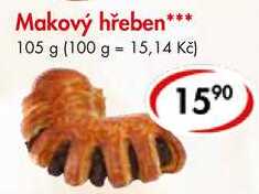 Makový hřeben, 105 g