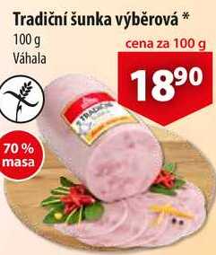 Tradiční šunka výběrová, 100 g