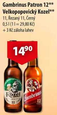 Gambrinus Patron 12, 0,5 l