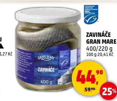 ZAVINÁČE GRAN MARE, 400 g 