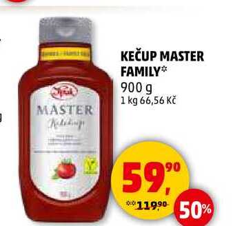 KEČUP MASTER FAMILY, 900 g 