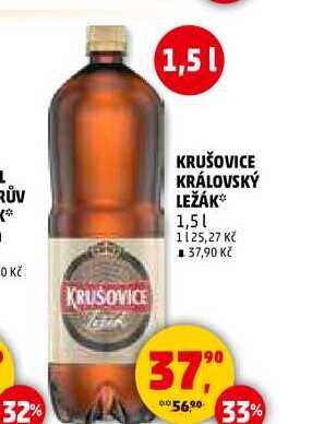 KRUŠOVICE KRÁLOVSKÝ LEŽÁK, 1,5 l