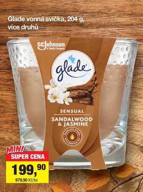 Glade vonná svíčka, 204 g, více druhů