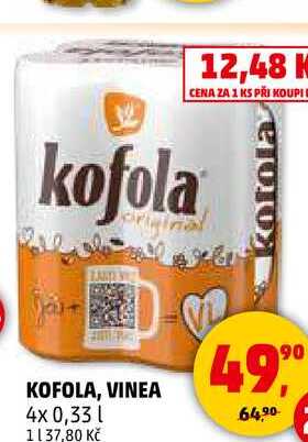KOFOLA, 4x 0,33 l