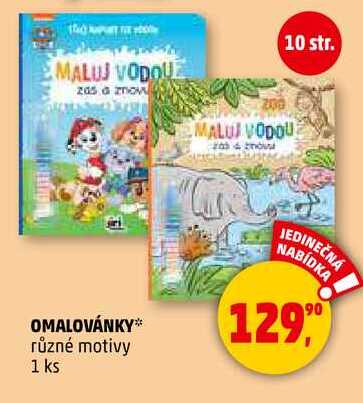OMALOVÁNKY, 1 ks