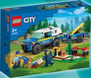 LEGO® City 60369 Mobilní cvičiště policejních psů