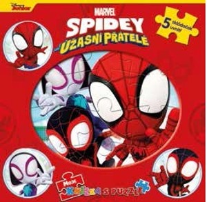 Spidey a jeho úžasní přátelé Moje knížka  s puzzle