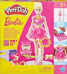Play-Doh Barbie panenka a tvoření šatů